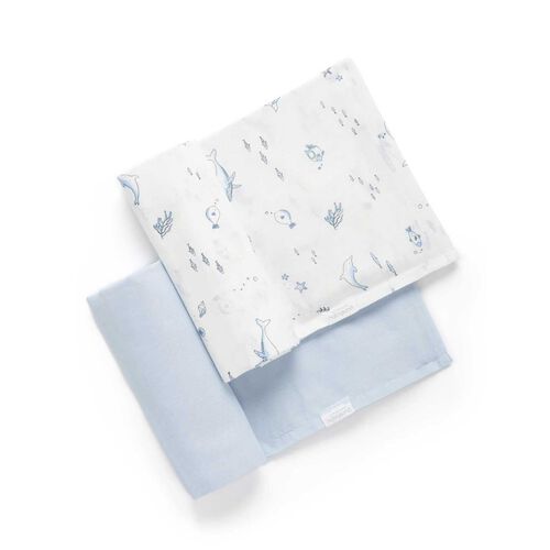 Purebaby Muslin Wrap 2 Pack